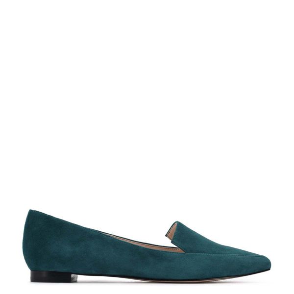 Nine West Abay Blue Loafers | South Africa 81X57-7F06